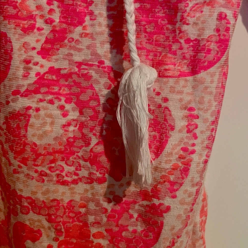 Lilly Pulitzer Pink Paisley Top (L) - Picture 3 of 3
